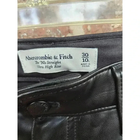 Abercrombie and Fitch The 90s Straight Ultra High Rise Size 30/10 - Picture 5 of 6